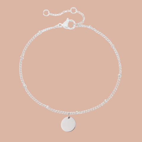 Bracelet argent picoté