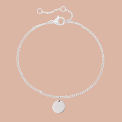 Bracelet argent picoté