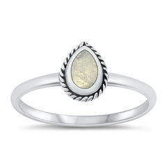 Bague Cleo en argent sterling 925 par créatival