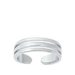 Lina bague de demi-doigt en argent sterling 925 par Creatival