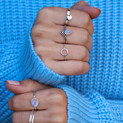 Look bague Charma en argent sterling 925 par créatival